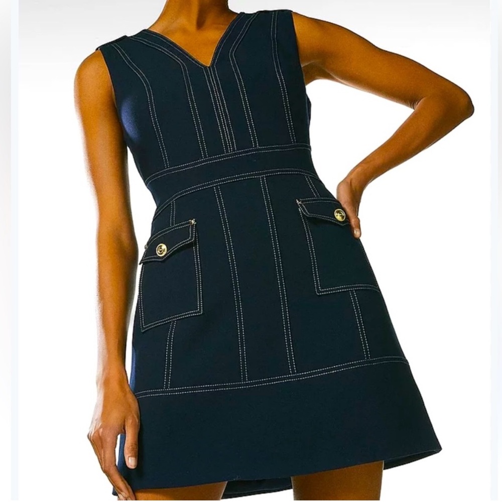 Karen Millen Stretch A Line Dress